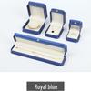 Crown Waist-Cinched PU Leather Jewelry Box for Earrings, Rings, Pendants, Necklaces, and Bracelets