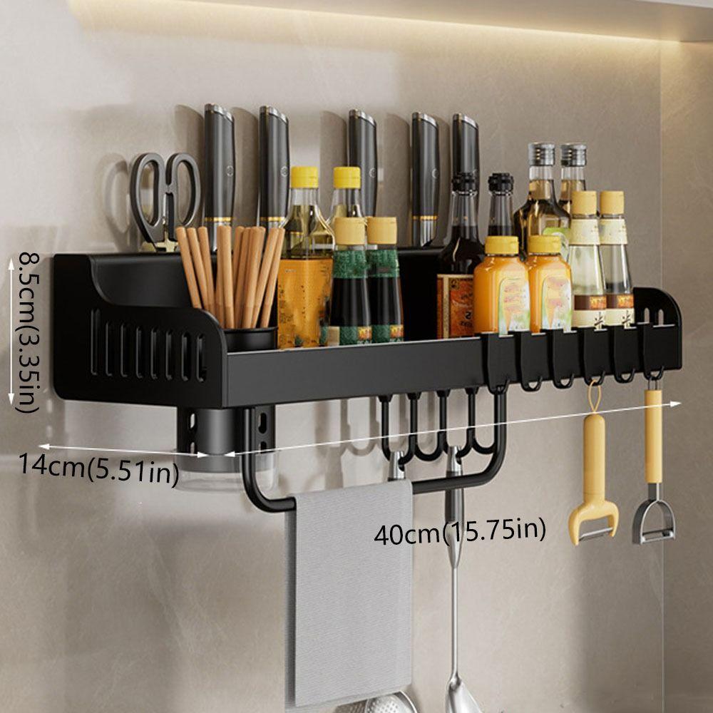 Anti-Rust Kitchen Storage Rack Moisture-Proof Kitchenware Holder Cooking Tools