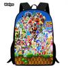 Sonic Schoolbag Large Capacity Multi-Function Spine Protection To Reduce The Burden Of Student Party Essential Comfortable Schoolbag
