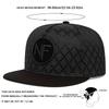 Unisex NF Letter Embroidery Hip-Hop Hats Spring and Autumn Outdoor Adjustable Casual Baseball Caps Sunscreen Hat