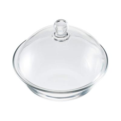 Aoyama Glass Small Bowl with Lid, Storage Container, 12cm, Made In Japan, AMG-1124-S