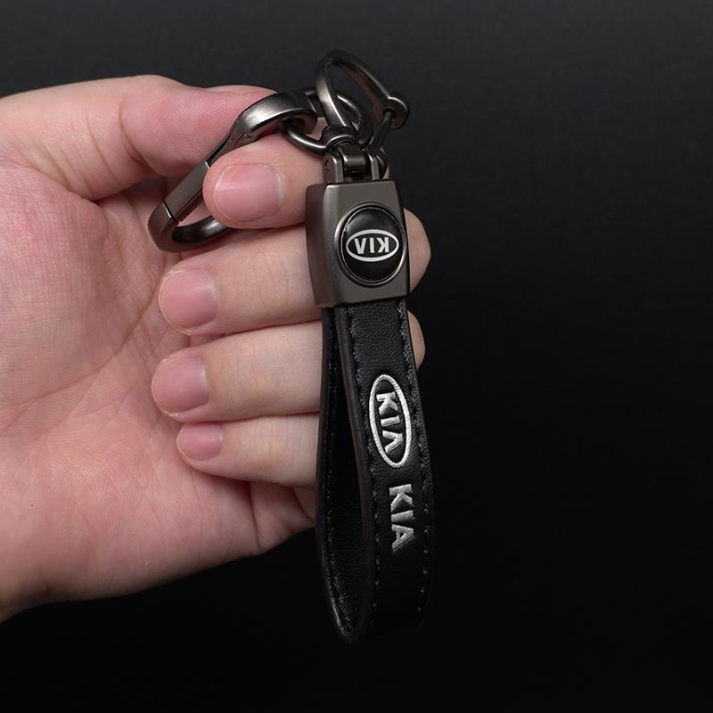 Car Keychain Emblem Lanyard Gift Key Chain For KIA K2 K3 Ceed Sorento Sportage Rio Proceed K5 Optima Sedona Forte Cerato Venga Kxnhz00