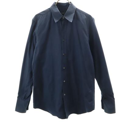 Made In Italy Long Sleeve Button Down Shirt 38/15 Blue Men's Used