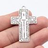 Large Crosses Detailed Religious Charm Antique Bronze Zinc Alloy Jewelry Making Supplies Necklace Making DIY Charms