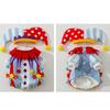 Vestiti Cosplay da Clown Carini per Cani Medi, Grandi Tuta Morbida Abbigliamento Cappotto Spesso Maglione Pigiama Invernale