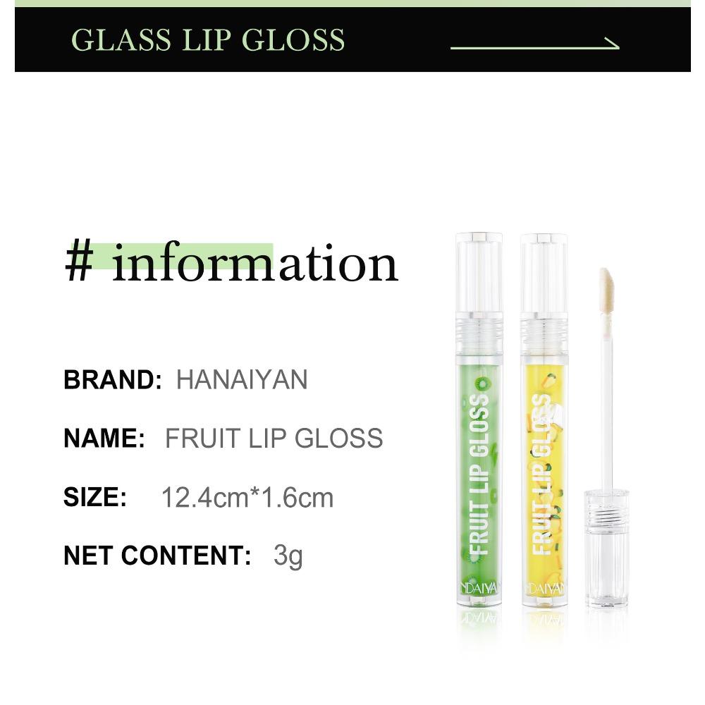 HANDAIYAN Lip Oil Moisturizing Lipstick Hydraterend, Hydraterend, Transparante Lipbeskerming, Water Light Mirror Mirror Lip Gloss
