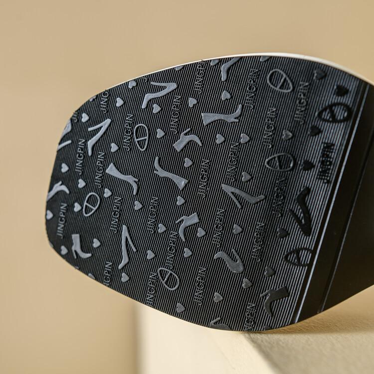 Large Size 45 46 Women Chunky Heels Sandals Open Toe Ankle Strap Buckle Platform Sandals Patent Leather Goth Shoes