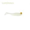 5pcs Glow in The Dark Soft Lure Baits 5cm 1.3g Realistic T-Tail Fish Imitation for Night Fishing Sea River Fishing Tackle Gear