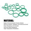530/225PCS Rubber O Ring Oil Resistance O-Ring Washer Gasket Seals Watertightness Assortment Different Size Plastic Box Kit Set