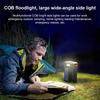 High Lumen Led Flashlight Waterproof USB Rechargeable Flashlights Searchlight Built-In Battery Outdoor Solar Lighting Torchlight