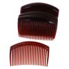 12 Stück Damen Plastik Haarkamm Clip Schiebe Haarspange Accessoires