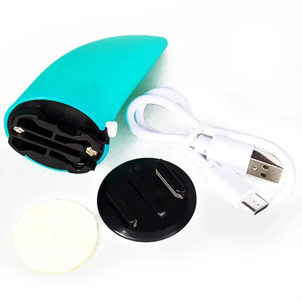 1PC Car Motorcycle Helmet Devil Horn with Light Cute Decoration Motocross Full Face Off Road Helmet Decoration Car Accessories