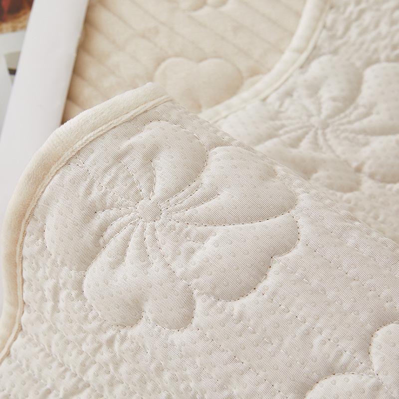 Polštář na pohovku Čtyři roční období Univerzální Protiskluzové Sedáky Jednoduchý Moderní Křišťálový Samet Potah na Pohovku Krycí Látka