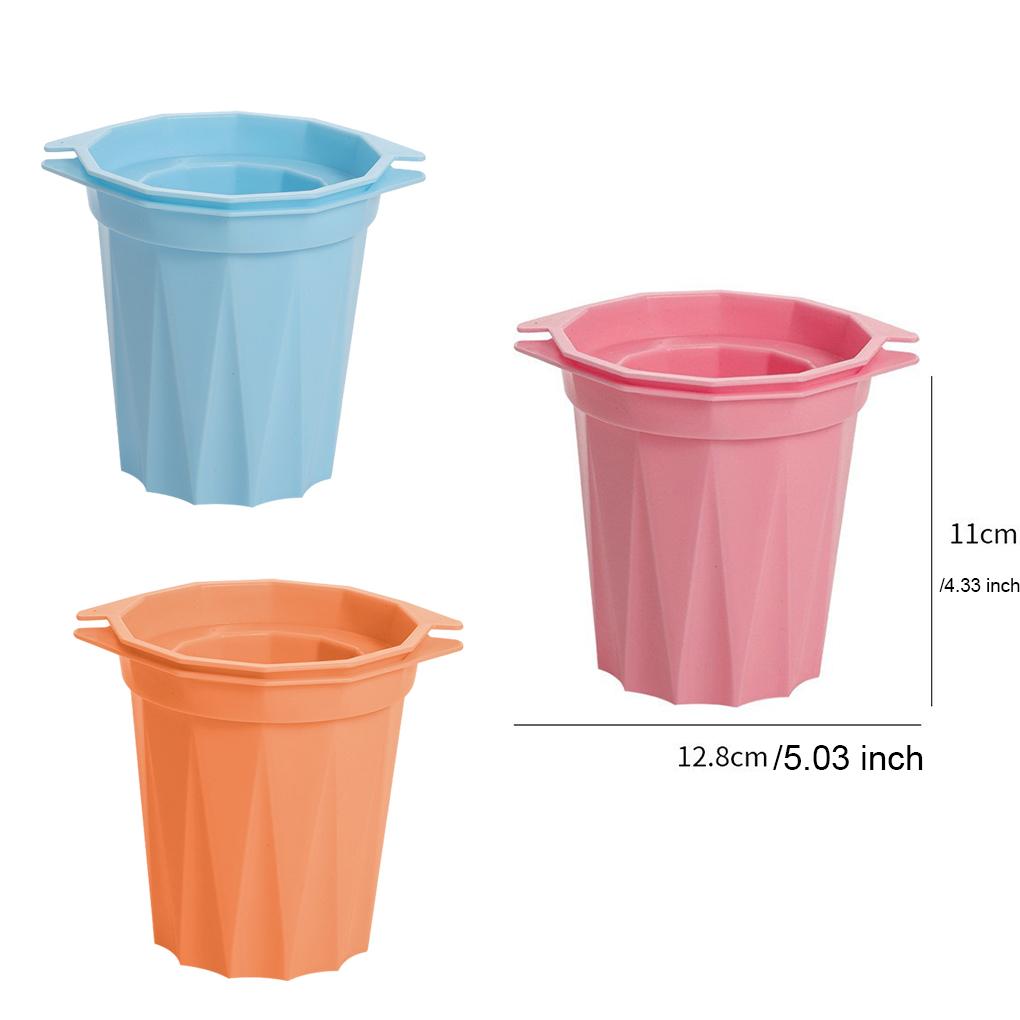 Ice Cup Glass Molds Juice Drinking Tool Maker Mould Large Size Tray Reusable for Household Kitchen Refrigerator Water