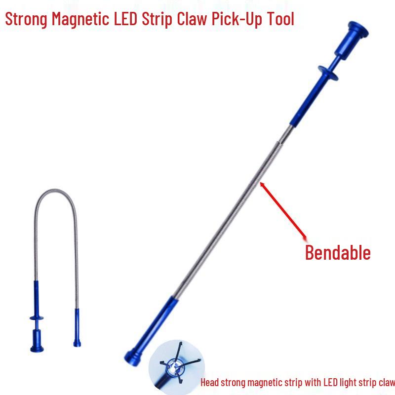Teleskopowe lustro inspekcyjne LED do podwozia i ścian wewnętrznych samochodu
