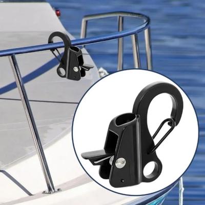 Adjustable Sliding Boat Fenders Clip 304 Stainless Steel Fender Spring Hooks  Docking Equipment