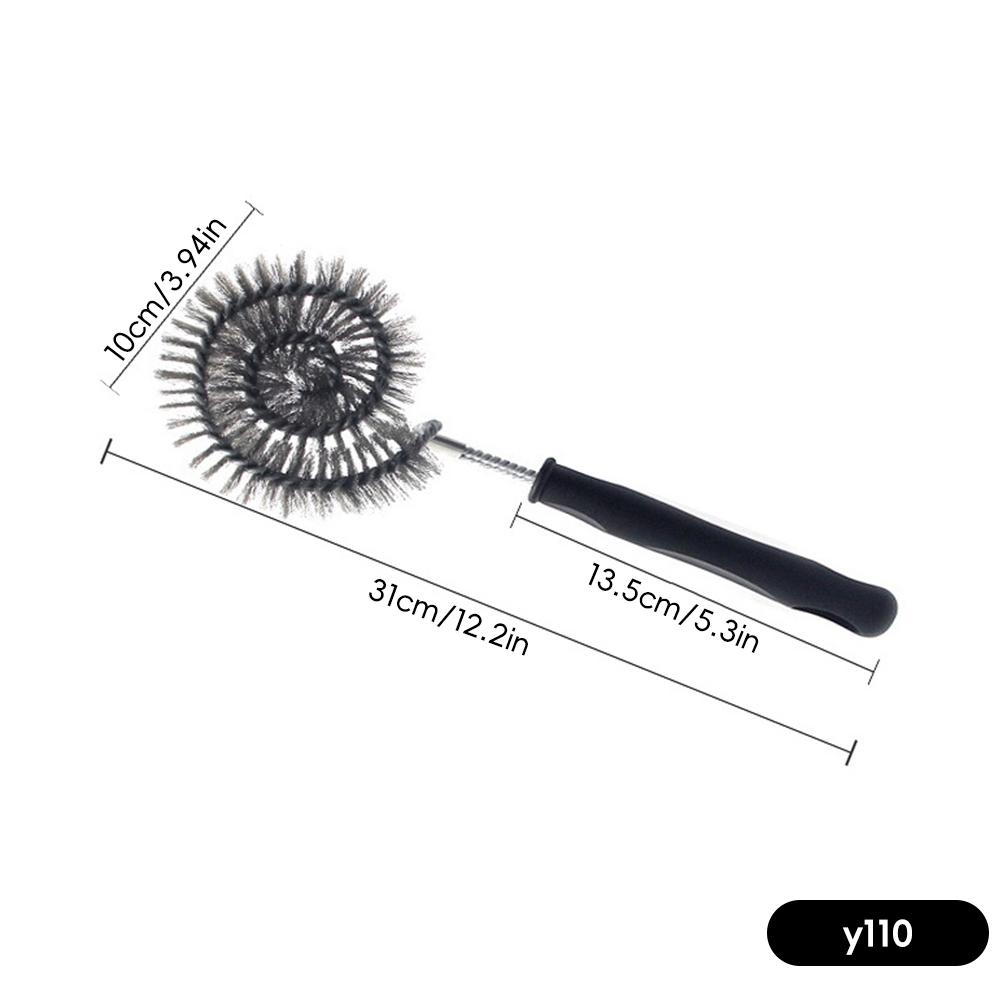 

Сверхпрочная щетка-скребок для гриля, очень длинная ручка, скребок для гриля, уличные домашние аксессуары для барбекю, кухонные аксессуары, инструмент для чистки сезона барбекю y110