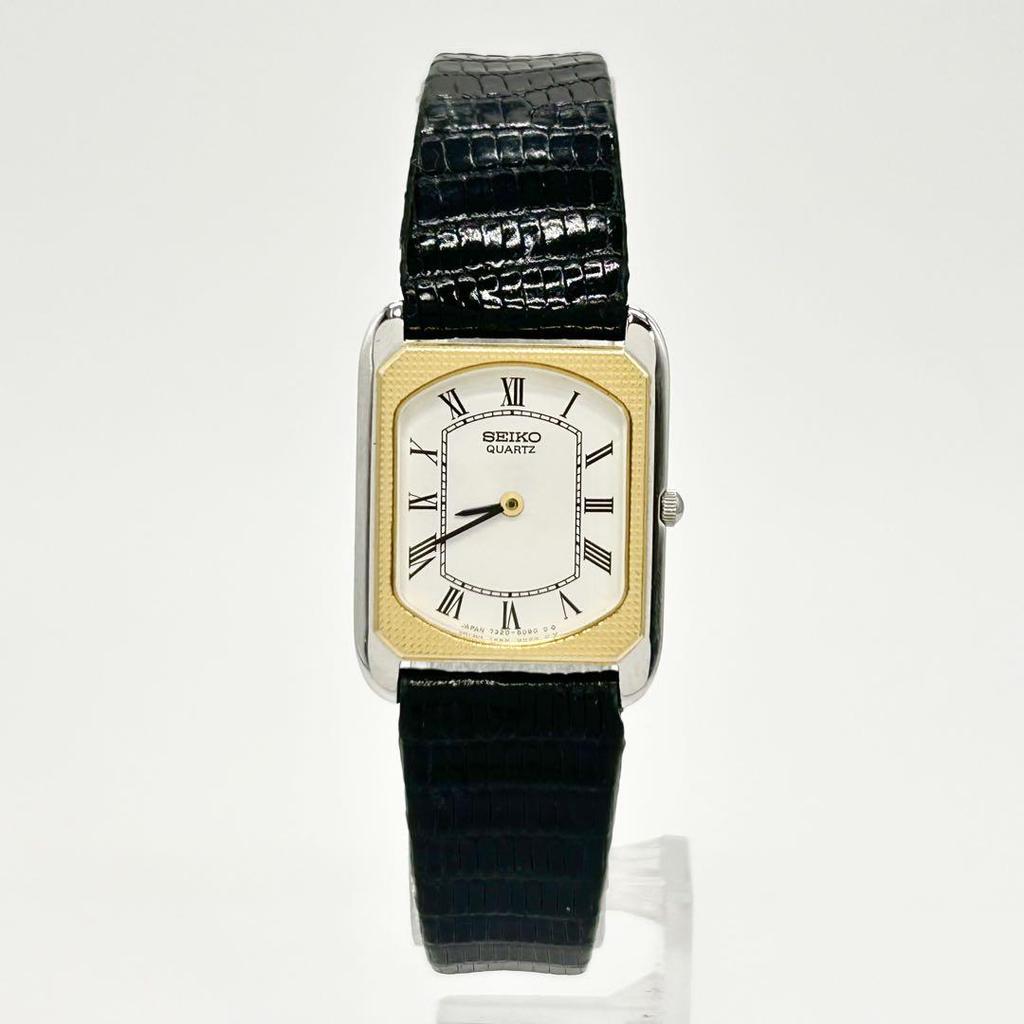 [USED] SEIKO Square 7320-5060 Quartz Wristwatch