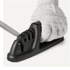 Amazon Basics Knife Scissors Sharpening Safety Gloves Included 4-in-1 Sharpener, Sharpener, 3-Stage (Coarse, Medium, Fine), Non-Slip Base,