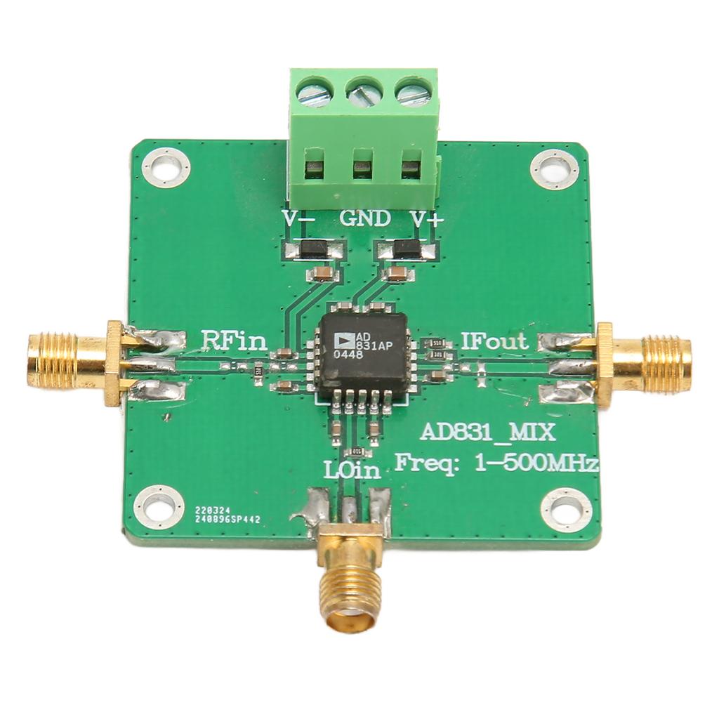 AD831 High Frequency RF Mixer Module Professional 0.1‑500MHz Single Chip Frequency Converter for HF VHF Receiver