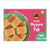 GO DESi - Mysore Pak | Feito com Ghee Desi | Mithai Indiano | Pacote de Presente de Doces | 180/150 gramas