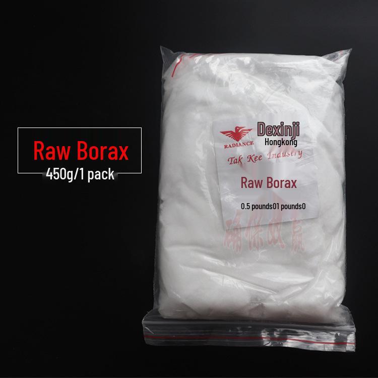 Polvere antiruggine, isolante termico e anti-annerimento con borace, allume, intonaco bianco e giallo