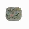 Oil painting wind green pink butterfly apple airpodspro1 wireless bluetooth headset case 1/1/1 generation headset cover pendant