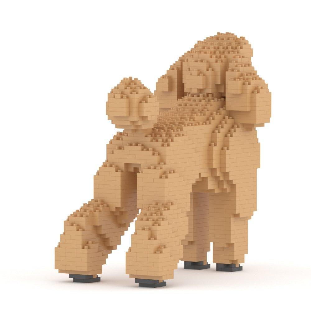 JEKCA Standard Poodle Toy Building Blocks 3D Puzzle 1170 Pieces 01S-M02 ST19PT04-M02