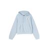 Sweatshirts Women's Blue Hooded Moderate Regular DD6999-438