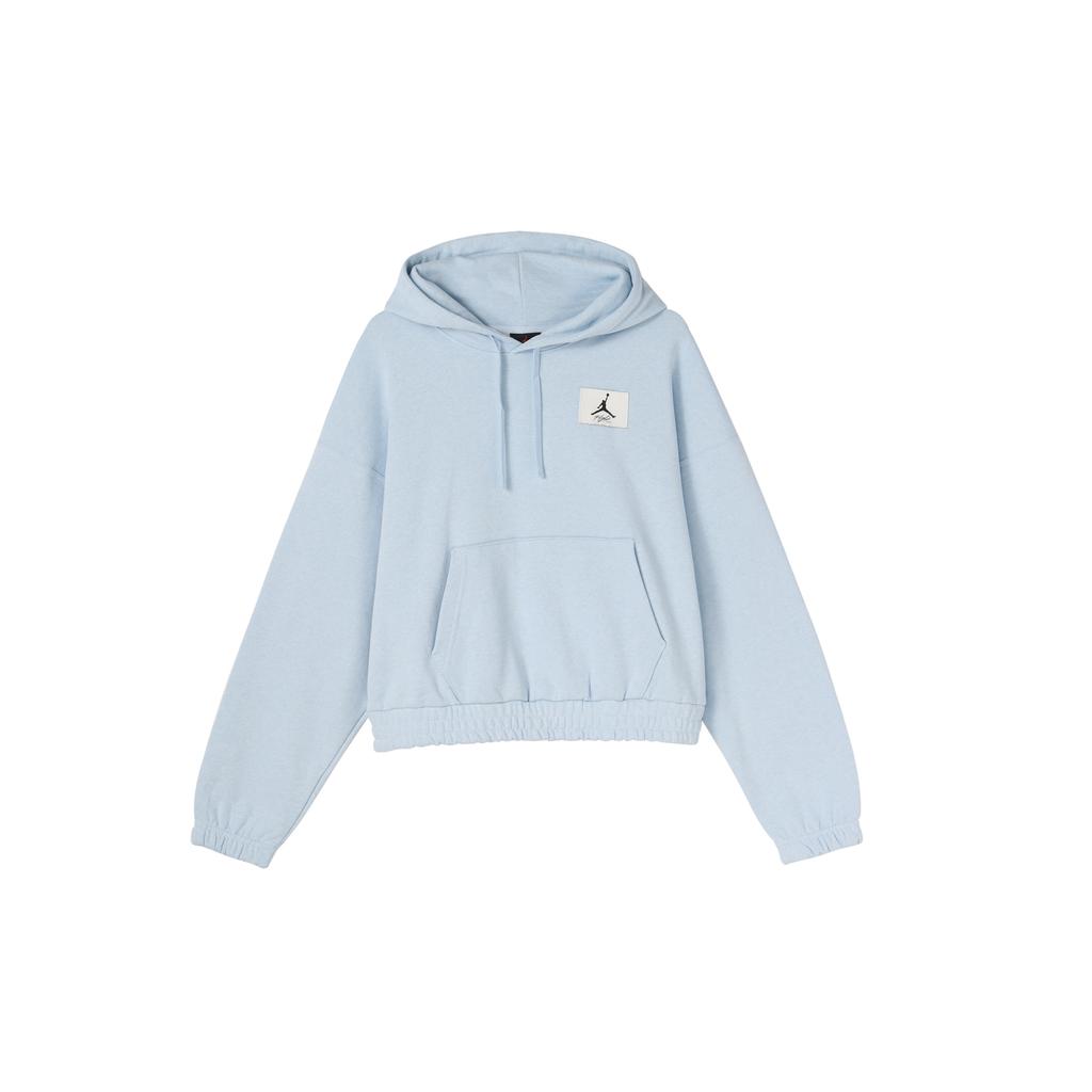Jordan Sweatshirts Women's Blue Hooded Moderate Regular DD6999-438