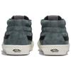 Vans Sk8 Mid Pig Suede 2 Comfortable Versatile Mid-Top Skate Shoes Unisex Skate Shoes Gray VN000BWEG0Z