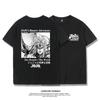 Fashion Jojo Bizarre Adventure Short Sleeve T-shirt Vaporwave Aesthetic Jotaro T-Shirt Harajuku Y2k Tee Oversized Men Women Tops