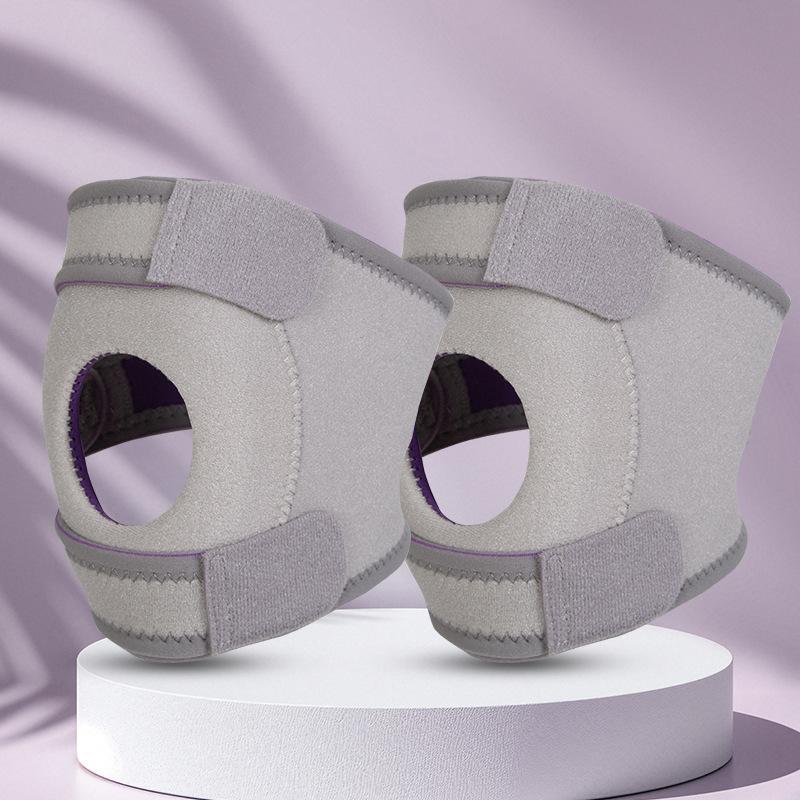 

Sports Knee Pads High Elasticity Thickened Non Slip Breathable Fitness Basketball Protective Gear for Men and Women one size