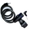 Universal Anti-Theft Bike Bicycle Lock Stainless Steel Cable Coil for Castle Motorcycle Cycle MTB