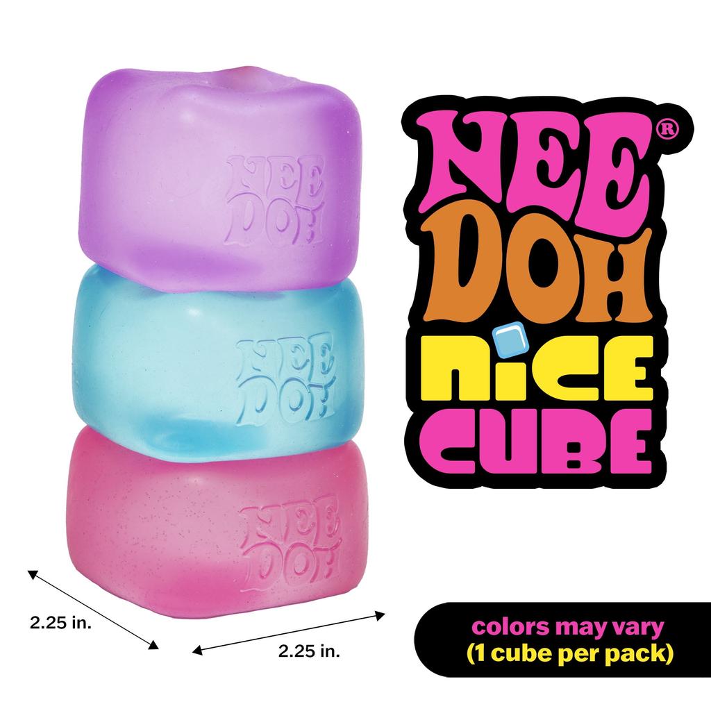 Deep Kneading Nice Cube: Thick Maltose Texture Squishy, Silent Office Fidget For Anxiety Relief, Sensory Stress Relief, New