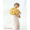 Handmade Imitation Wood Carving Resin Crafts Home Decoration Gift For Couples