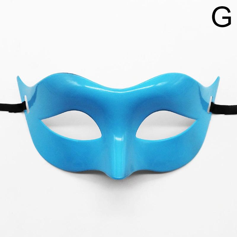 1PC Costum de performanță Eyemask Solid Color Machiaj Recuzită Masquerade Mask Party Supplies