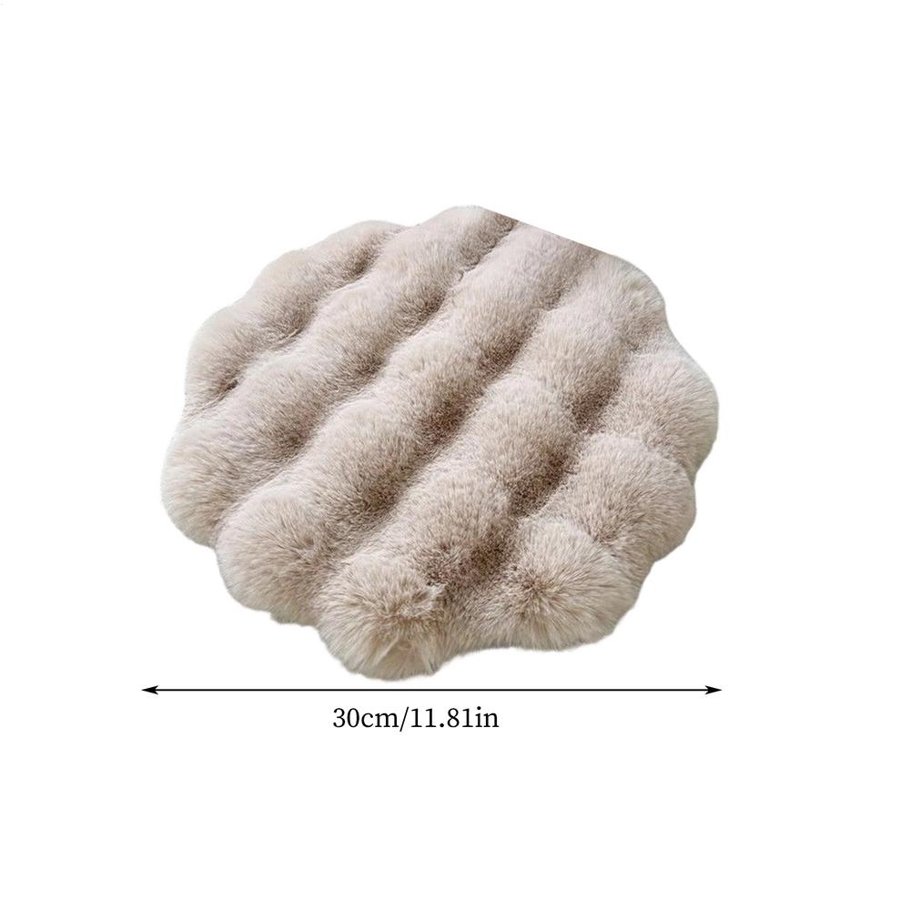 Pet Cushion Cold Winter Animals Beddings Puppy Kitten Crate Cushion Warm Mat For Camping Travel Shelter Backyard Balcony RV