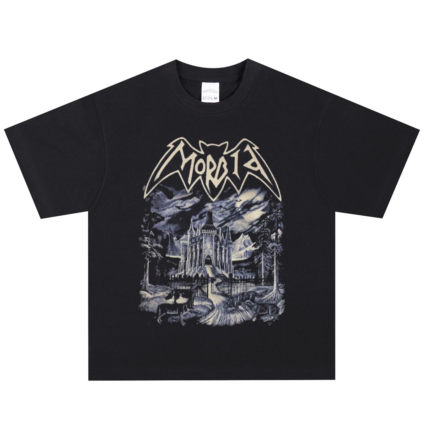 Morbid T-Shirt, Soft Fabric Casual Daily Wear XXXL