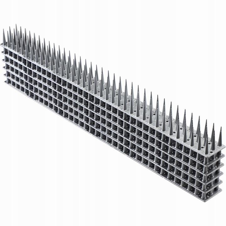 Kunststoff-Vogelschutzspikes Tauben Dicht 6 Stück 3,06m