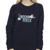 Disney Womens/Ladies The Little Mermaid Ocean Sweatshirt