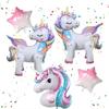 Cartoon Unicorn Birthday Party Decorationa  Unicorn Theme Bleware Paper Plate Cup Tablecloth Birthday Party Decor Supplies