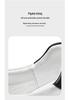 Men's Genuine Leather White Sports Shoes: Trendy, Breathable, Versatile British Casual Style.