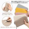 [imeetu] Genuine Leather Long Wallet for Men and Women with Strap, Passbook Compatibility, Anti-Skimming and Anti-Magnetic, Solid Color, Large