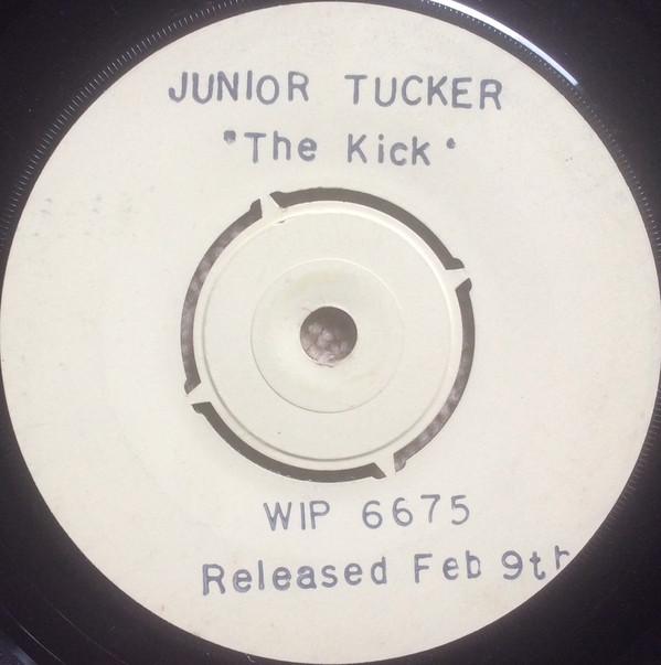 

7inch Record JUNIOR TUCKER The Kick WIP6675 Island Records 1981 UK Reggae Ska Dub Used