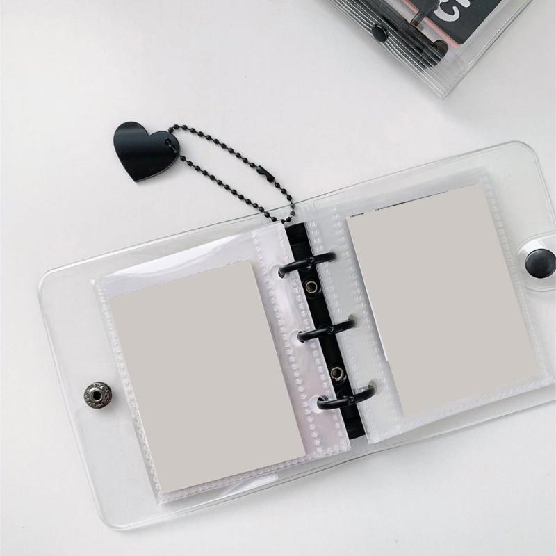 25 Pockets Money Holder Paper Money Collection Book Currency Holder Album 3 Rings PVC Binder Budget Money Saving Planner