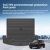 For Hyundai Santa Fe 6/7 Seater 2021-2025 Car Rear Trunk Mat TPE 3D All-Weather Waterproof Anti-Scratch Trunk Floor Cargo Liner
