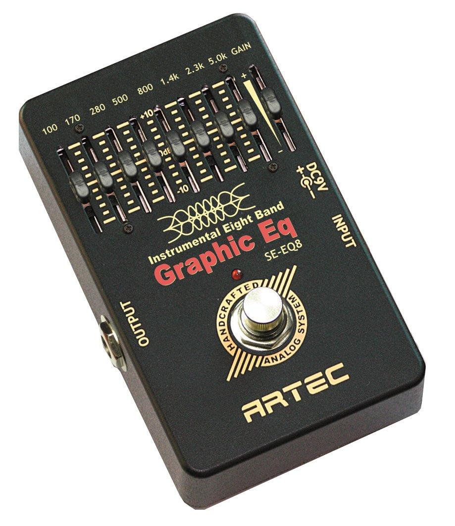 

ARTEC Effector 8 Band Graphic Equalizer for Electric Guitar SE-EQ8