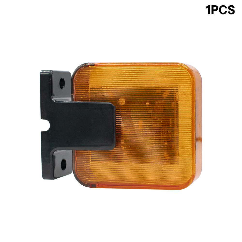 

12V-256V 220V 12V 24V Universal Outdoor LED Signal Alarm Light Strobe Flashing Light Wall Mount Emergency Warning Lamp жёлтый