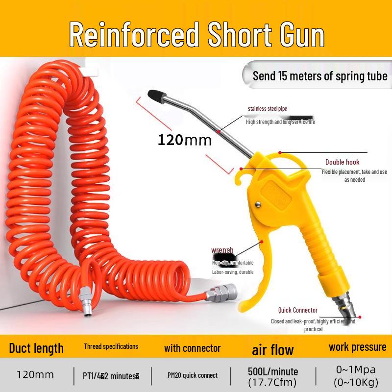 High-Pressure Air Blow Gun & Dust Removal Tool